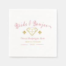 Custom Bride Boujee Diamond Bachelorette Party