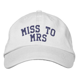 Custom Bride Embroidered Hat