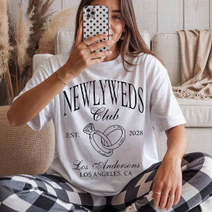 Custom Bride & Groom Shirt, Mr & Mrs Honeymoon Tee
