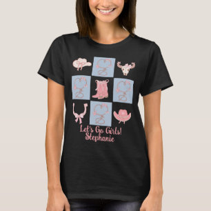 Custom Bride's Let's Go Girls! Bachelorette T-Shirt