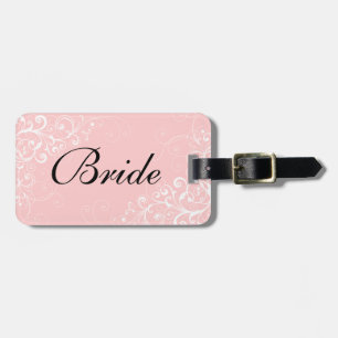 Custom Bride's Luggage Tag