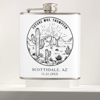 Custom Bridesmaid Gift Desert Bachelorette Party