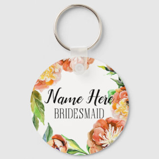 Custom Bridesmaid Keychain