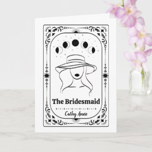 Custom Bridesmaid Proposal Maid Honour Bachelorett Card