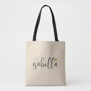 Custom Bridesmaid Script Name  Tote Bag