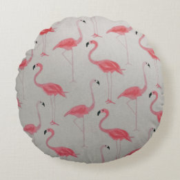 Custom Brushed Polyester Round throw cushion 41 cm