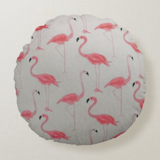 Custom Brushed Polyester Round throw cushion 41 cm