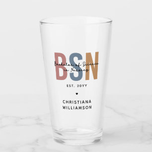Custom BSN Bachelor of Science in Nursing Glass