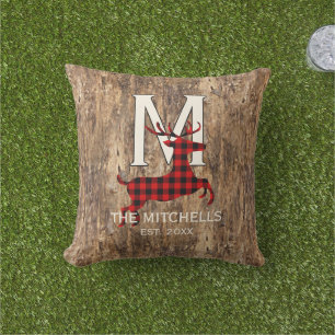 Custom Buffalo Lumberjack Plaid Checks Pattern Cushion