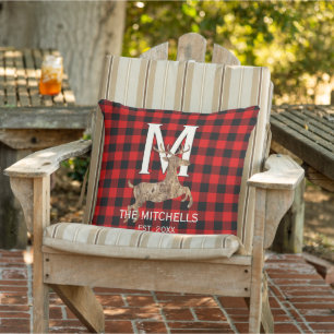 Custom Buffalo Lumberjack Plaid Checks Pattern Cushion
