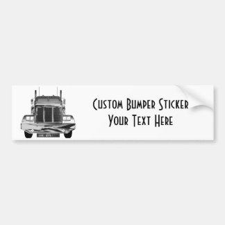 Custom Bumper Sticker - My Other Ride Is A Truck
