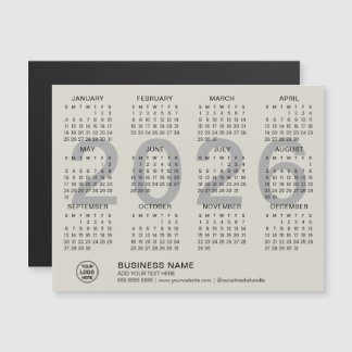 Custom Business 2026 Magnetic Calendar