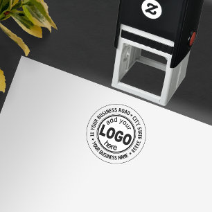 Custom Business add your Logo Star Self-inking Stamp