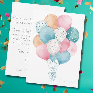 Custom Business Birthday Card
