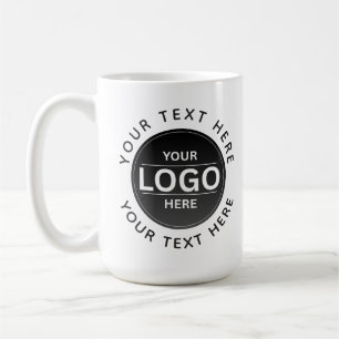 Custom Business Brand Logo Coffee Mug