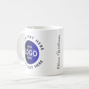 Custom Business Brand Logo Coffee Mug