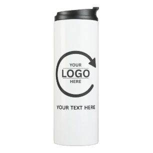 Custom Business Brand Logo Thermal Tumbler