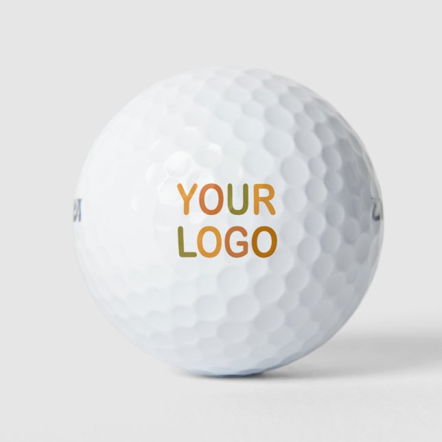 Custom Business Branding LOGO Golf Balls (Front)