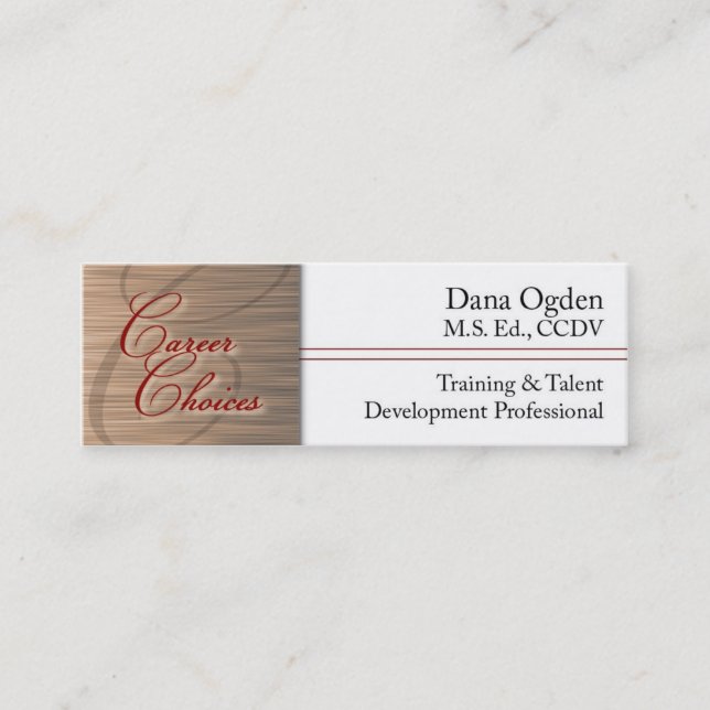 Custom Business Card (Front)