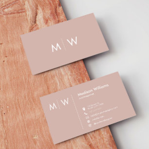 Custom Business Cards Minimal Stylish