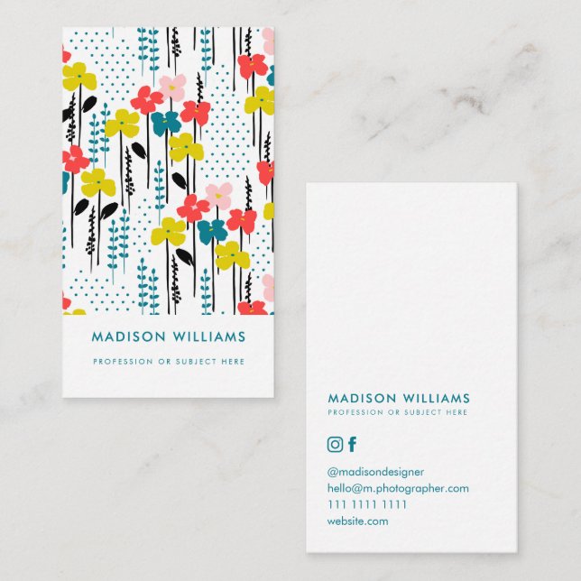 Custom Business Cards Minimal Stylish (Front/Back)
