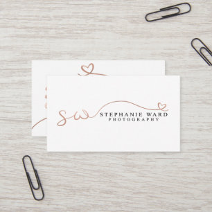 Custom Business Cards: Stephanie Ward Business Card
