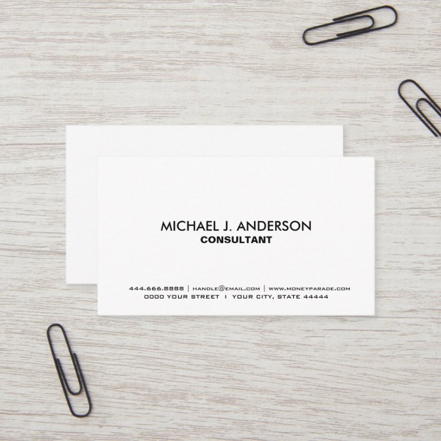 Custom Business Cards – Unique & Professional  (Front/Back In Situ)