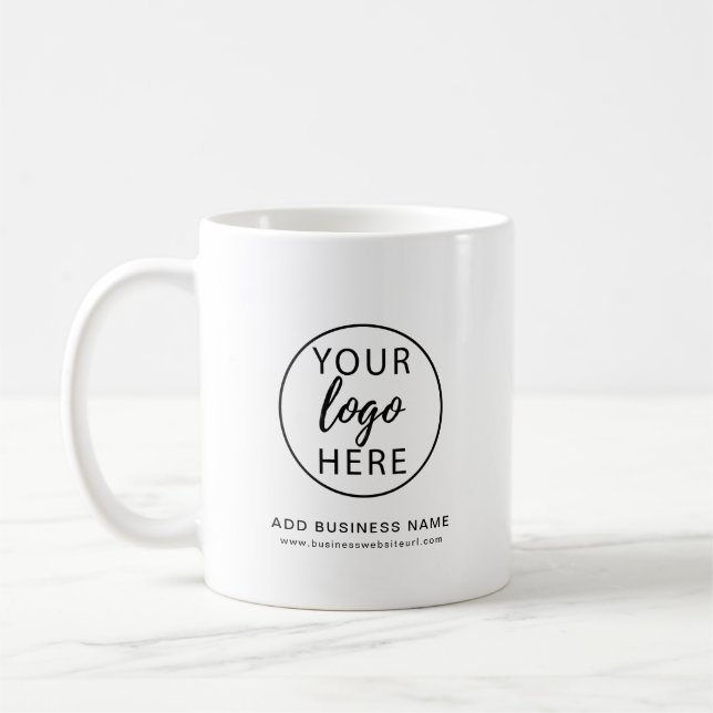 Custom Business  Coffee Mug (Left)
