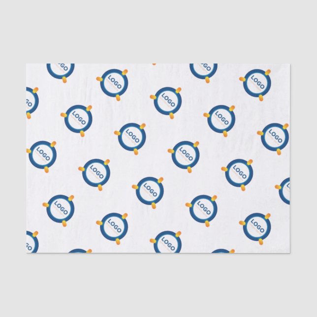 Custom Business Company  Branded Logo Packaging  Tissue Paper (Front)