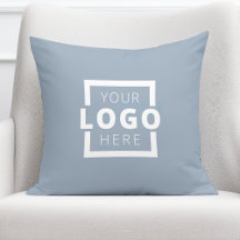 Custom Business Company Logo Dusty Blue