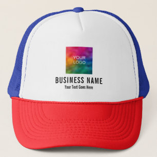 Custom Business Company Logo Here Trucker Hat