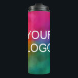 Custom Business Company Logo Modern Top Best Thermal Tumbler<br><div class="desc">Custom Upload Image Photo Business Company Logo or Image,  Photo,  Add Text Name Web Address Trendy Classic Modern Elegant Template Thermal Tumbler.</div>