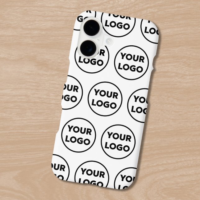 Custom Business Company Logo Pattern (Custom Business Company Logo Pattern Case-Mate iPhone Case in situ)
