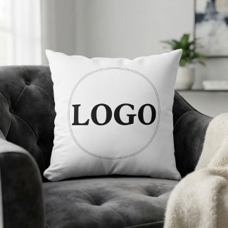 Custom Business Company Logo Promotional Branded Cushion