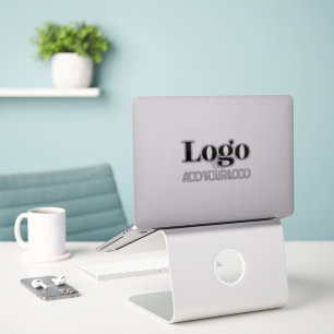 Custom Business Company Logo Rectangle Laptop