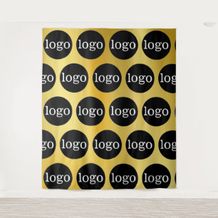 Custom Business Company Logo Tapestry