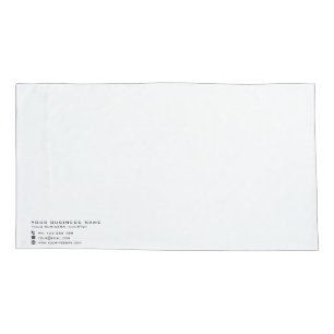 Custom Business Company Pillow Case Corporatie