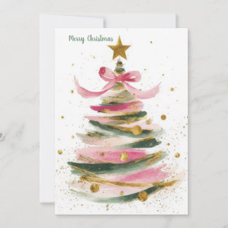 Custom Business Corporate Christmas Holiday Card