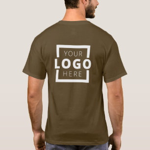 Custom Business Corporate Logo Employee Uniform T-Shirt