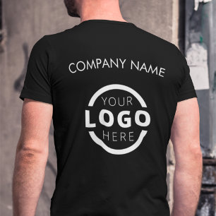 Custom Business Corporate Logo Employee Uniform T-Shirt