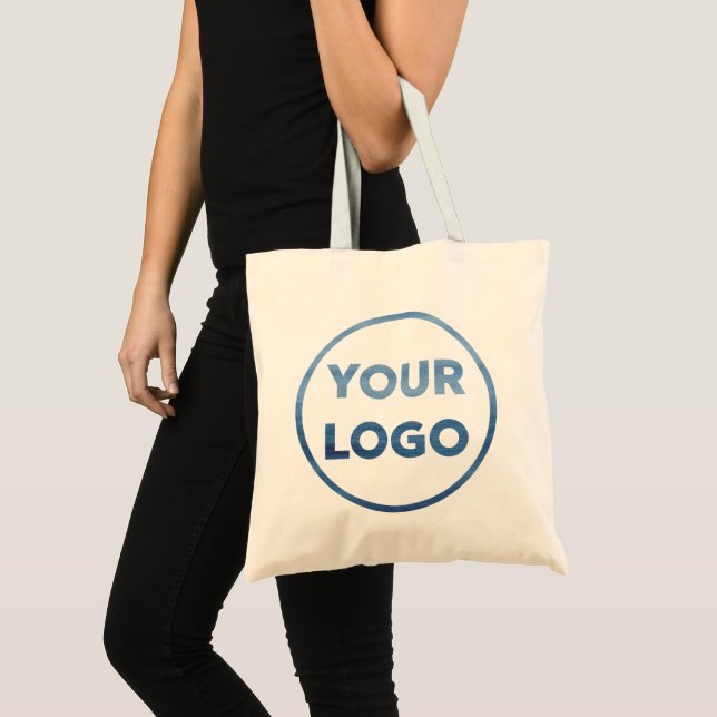 Custom Business Corporate Logo Tote Bag (Front (Product))