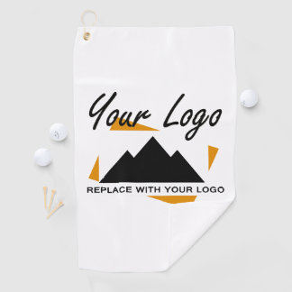 Custom Business Design Add Your Company Logo Golf Towel
