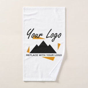 Custom Business Design Add Your Company Logo Hand Towel