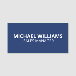Custom Business Employee Professional Name Tag Pin