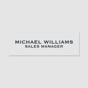 Custom Business Employee Professional Name Tag Pin