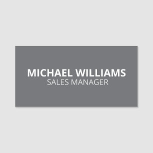 Custom Business Employee Professional Name Tag Pin
