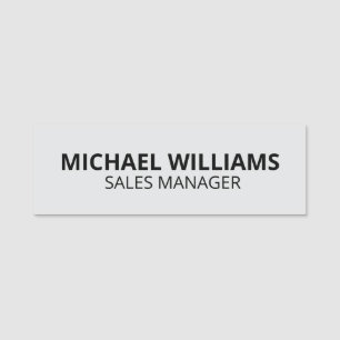 Custom Business Employee Professional Name Tag Pin