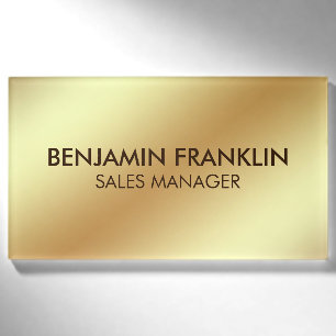 Custom Business Employee Professional Name Tag Pin