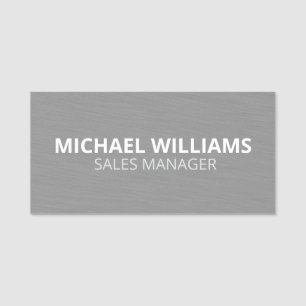 Custom Business Employee Professional Name Tag Pin