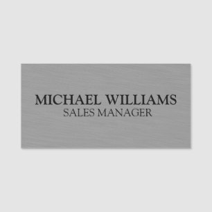 Custom Business Employee Professional Name Tag Pin